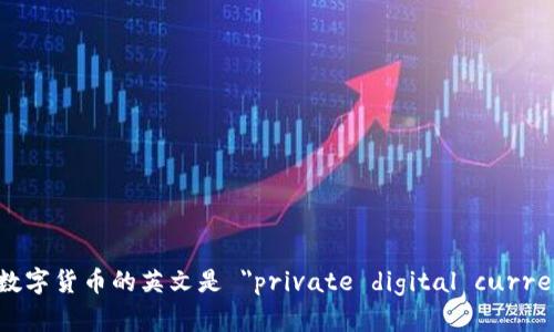 私人数字货币的英文是 